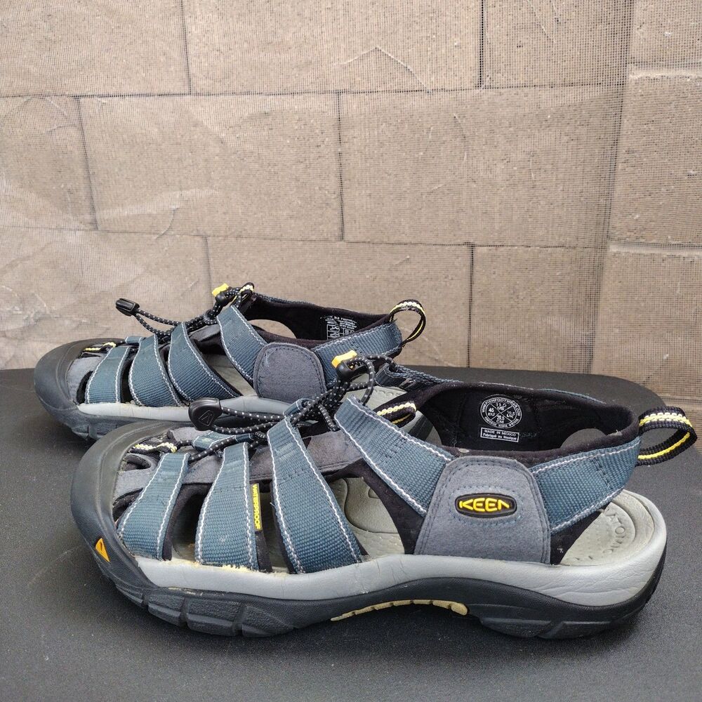 Keen Newport H2 Men’s Size 11.5 Blue Waterproof Hiking Sandals Toe Guard
